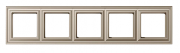 Jung ECO profi Deco Шампань Рамка 5-ая