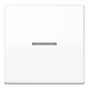 Jung AS 500 Белый Клавиша 1-ая с подсветкой