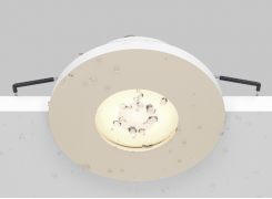 Maytoni Stark Белый Встраиваемый светильник GU10 1x10Вт IP 65, DL083-01-GU10-RD-W