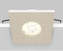 Maytoni Stark Белый Встраиваемый квадратный светильник GU10 1x10Вт IP 65, DL083-01-GU10-SQ-W