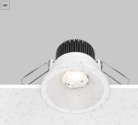 Maytoni Zoom Белый Встраиваемый светильник LED 4000K 1x6Вт 60° IP 65, DL034-01-06W4K-W