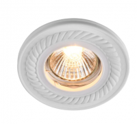 Maytoni Gyps Classic Белый Встраиваемый светильник GU10х1 35Вт, DL283-1-01-W