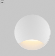 Maytoni Biscotti Белый Встраиваемый светильник подсветка для лестниц LED 3000К 3Вт IP 65, O035-L3W3K