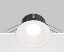 Maytoni Zoom Белый Встраиваемый светильник GU10 1x10Вт IP 65, DL032-2-01W