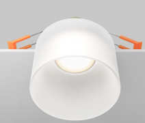 Maytoni Pauline Белый Встраиваемый светильник GU10 1x10Вт, DL047-01W