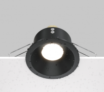 Maytoni Zoom Черный Встраиваемый светильник GU10 1x10Вт IP 65, DL032-2-01B