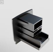 Maytoni Trinity Черный Заглушка Комплектующие для накладной трековой системы, TRA005EC-31B