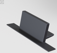 Maytoni Unity Черный Заглушка Заглушка Комплектующие для встраиваемой трековой системы, TRA002EC-11B