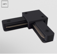 Maytoni Unity Черный Коннектор L-образный комплектующие для накладной трековой системы, TRA001CL-11B