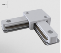 Maytoni Unity Белый Коннектор L-образный комплектующие для накладной трековой системы, TRA001CL-11W