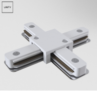 Maytoni Unity Белый Коннектор Х-образный комплектующие для накладной трековой системы, TRA001CX-11W