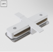 Maytoni Unity Белый Коннектор прямой комплектующие для встраиваемой трековой системы, TRA002C-11W