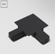 Maytoni Unity Черный Коннектор L-образный комплектующие для встраиваемой трековой системы, TRA002CL-11B