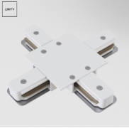 Maytoni Unity Белый Коннектор Х-образный комплектующие для встраиваемой трековой системы, TRA002CX-11W