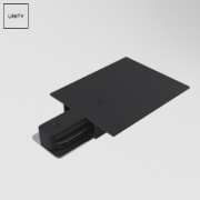 Maytoni Unity Черный Ввод питания комплектующие для встраиваемой трековой системы, TRA002B-11B