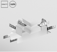 Maytoni Gravity Белый Коннектор Т-образный комплектующие для встраиваемой трековой системы, TRA010CT-42W