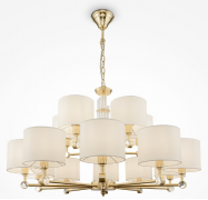 Maytoni Alloro Латунь Подвесная люстра E14х15, MOD088PL-15BS