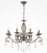 Maytoni Grace Бронза Подвесная люстра E14х8, RC247-PL-08-R