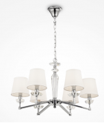 Maytoni Beira Никель Подвесная люстра E14х6, MOD064PL-06N