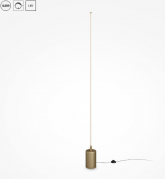 Maytoni Flow Латунь Напольный светильник (торшер) 3000-6000К 25Вт, MOD147FL-L20BSK1