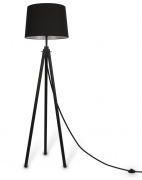 Maytoni Calvin Черный Напольный светильник (торшер) E27х1, Z177FL-01B