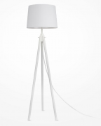 Maytoni Calvin ЧБелый Напольный светильник (торшер) E27х1, Z177FL-01W