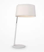 Maytoni Bergamo Белый Настольный светильник E27х1, MOD613TL-01W