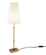 Maytoni Zaragoza Латунь Настольный светильник E14х1 40Вт, H001TL-01BS