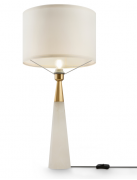 Maytoni Bianco Латунь/Металл и Алебастр Настольный светильник E27х1 60Вт, Z030TL-01BS1