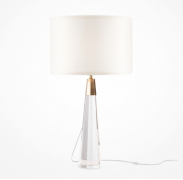 Maytoni Bianco Латунь/Металл и Акрил Настольный светильник E27х1 60Вт, Z030TL-01BS2