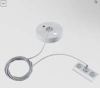 Maytoni Unity Черный Подвес для однофазного трека 1шт. (комплектующие для накладной трековой системы), TRA001CW-11W