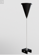 Maytoni Trinity Черный Подвес для трехфазного трека 1 шт. (комплектующие для накладной трековой системы), TRA005WS-31B