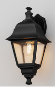 Maytoni Abbey Road Черный Бра Настенный светильник E27х1 60Вт IP44, O003WL-01B