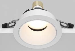 Maytoni Share Белый Встраиваемый светильник GU10 1x10Вт, DL051-U-1W