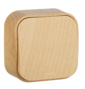 Legrand Quteo Дерево Сосна Выключатель 1-кл