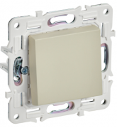 IEK Skandy Бежевый Переключатель 1-кл перекрестный сх.7