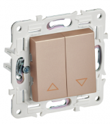 IEK Skandy Песчаный Выключатель для жалюзи без фиксации