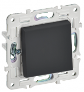 IEK Skandy Графит Переключатель 1-кл перекрестный сх.7