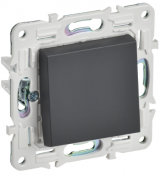 IEK Skandy Титан Выключатель 1-кл кнопочный с Н.О. контактом