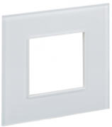IEK Skandy Стекло Белое Рамка 1-ая