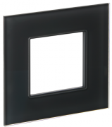 IEK Skandy Стекло Графит Рамка 1-ая