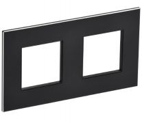 IEK Skandy Металл Черный Рамка 2-ая