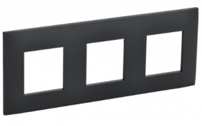 IEK Skandy Графит Рамка 3-ая