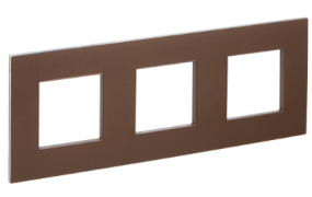 IEK Skandy Металл Шоколад Рамка 3-ая