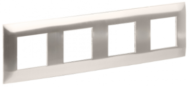 IEK Skandy Металл Никель Рамка 4-ая
