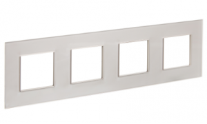 IEK Skandy Стекло Шампань Рамка 4-ая