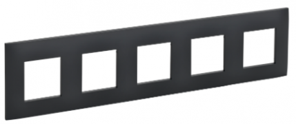 IEK Skandy Графит Рамка 5-ая