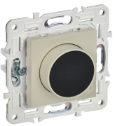 IEK Skandy Бежевый Регулятор теплого пола с датчиком 16A, 3500 Вт, датчик t° пола (внешний)