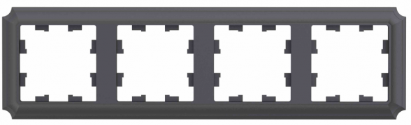 Atlas Design Antique Базальт Рамка 4-ая