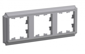 Atlas Design Antique Сталь Рамка 3-ая